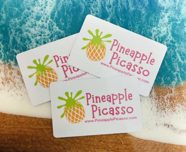Gift cards available in the store!