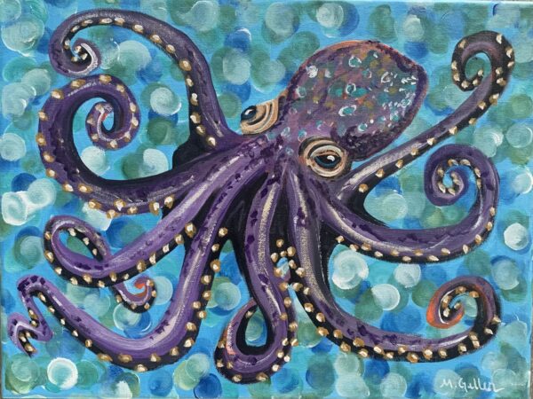 Class: Octopus Painting with Michele
