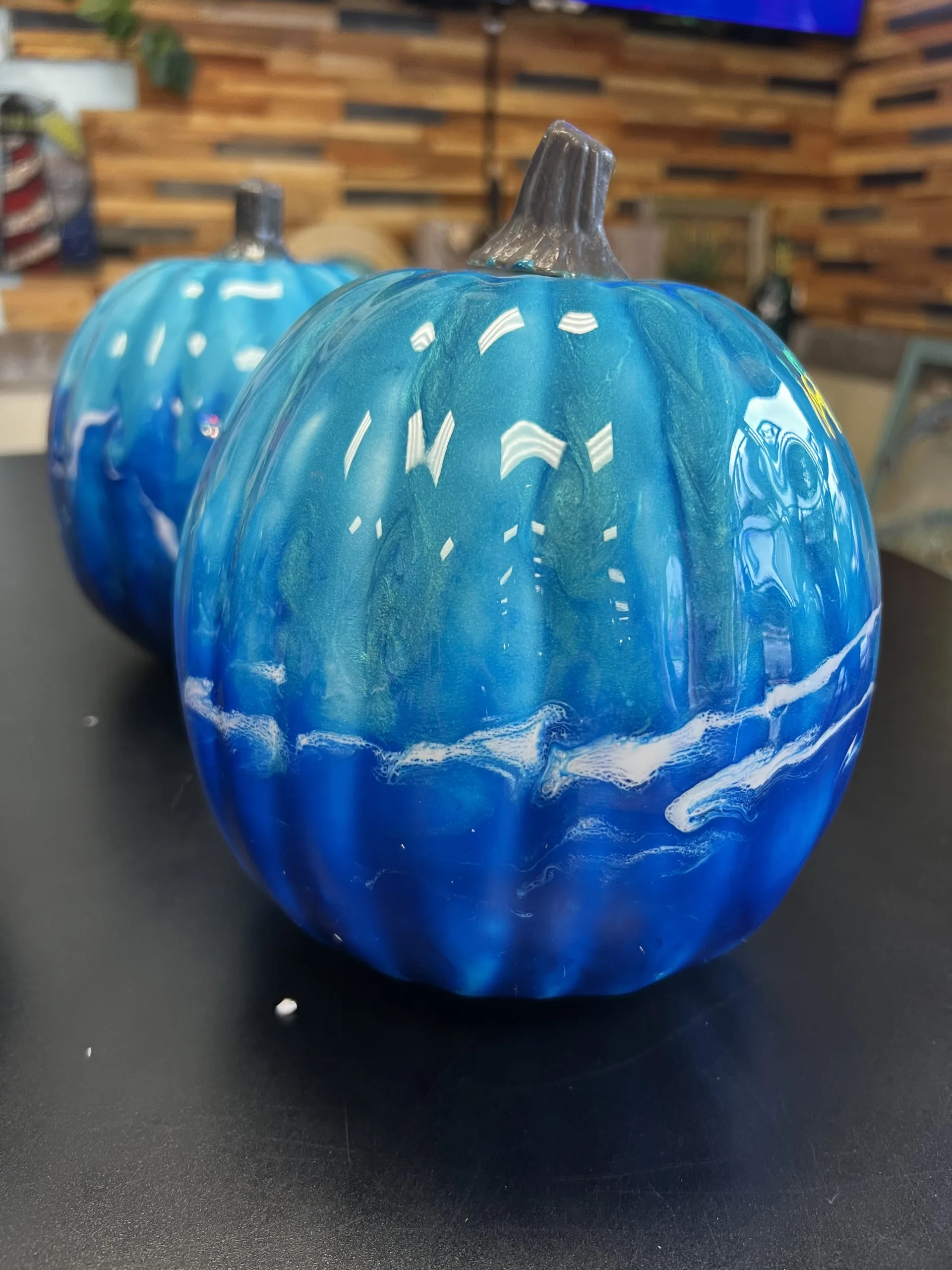 Resin Pumpkin 7 inch