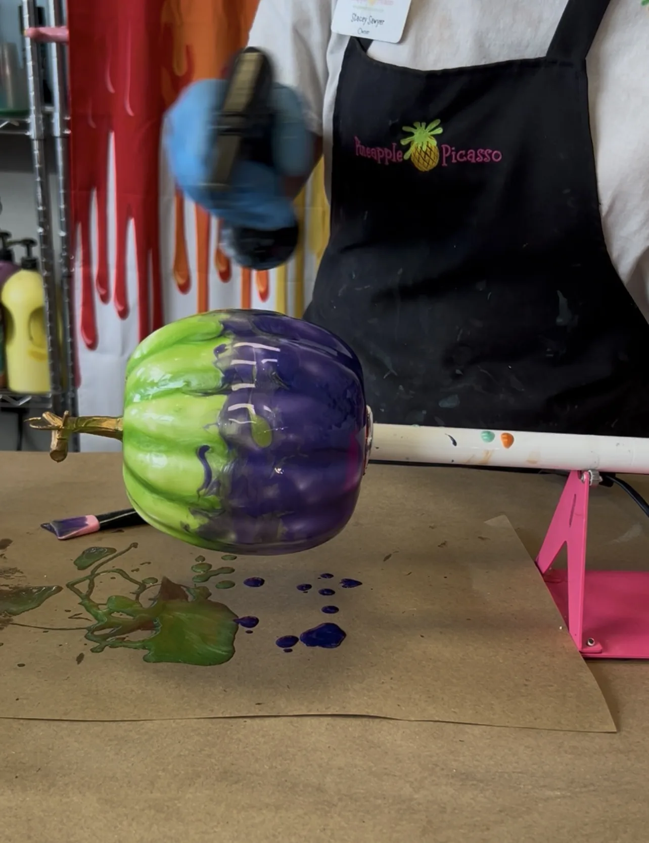 Resin Pumpkin Online Tutorial Class - Image 3
