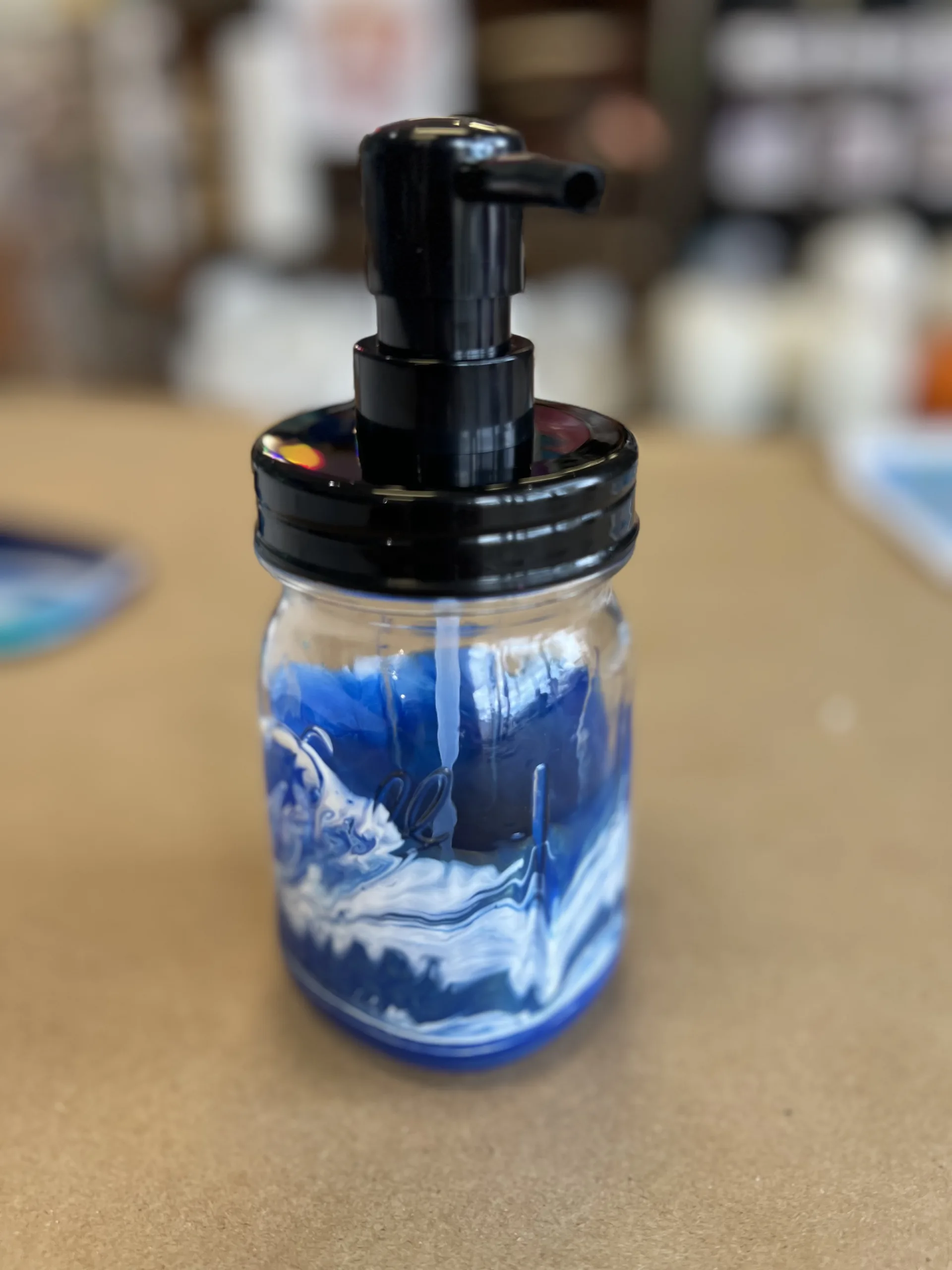 Class: Resin Soap Jar with Stacey